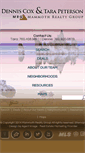 Mobile Screenshot of mammothrealtysearch.com