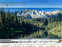 Tablet Screenshot of mammothrealtysearch.com
